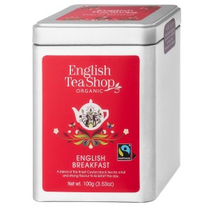 Herbata English Breakfast sypana w puszce 100g BIO ENGLISH TEA SHOP