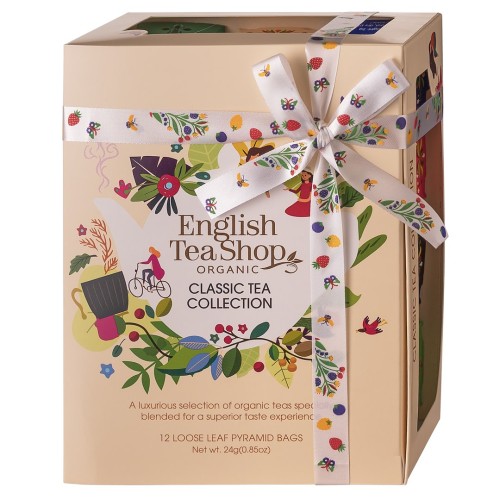 Zestaw herbatek piramidki classic tea collection (12x2) BIO 24 g ENGLISH TEA SHOP