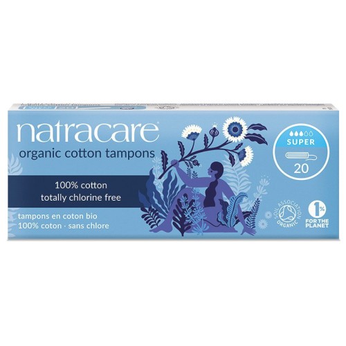 Tampony higieniczne super BIO 20 szt. NATRACARE