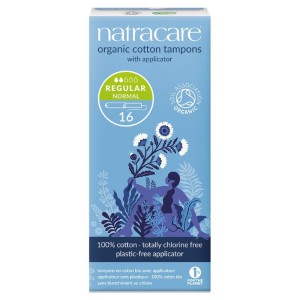 Tampony higieniczne z aplikatorem regular BIO 16 szt. NATRACARE