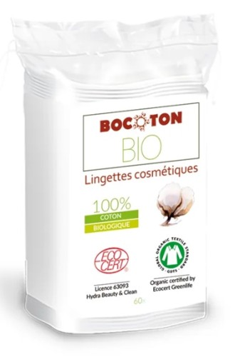 Płatki kosmetyczne, kwadratowe 40szt BIO BOCOTON