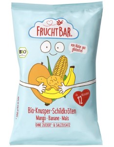 Chrupki kukurydziane, mangowo-bananowe, powyżej 12 miesięcy BIO 30 g FRUCHTBAR