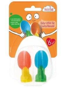 Łyżeczka do przekąsek w tubce 2 sztuki FRUCHTBAR