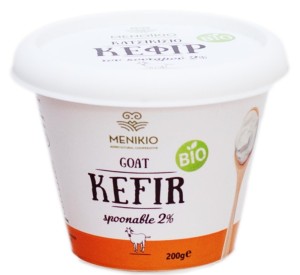 Kefir kozi gęsty BIO 200 g MENIKIO