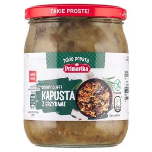 Kapusta z grzybami 420 g PRIMAVIKA