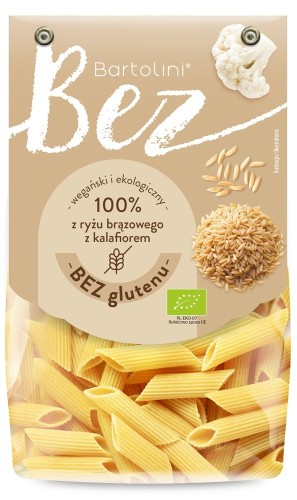 Makaron z brązowego ryżu z kalafiorem BIO BEZGL. 250g BARTOLINI