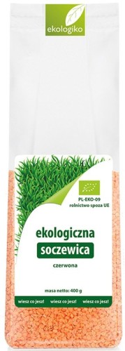 Soczewica czerwona BIO 400 g EKOLOGIKO
