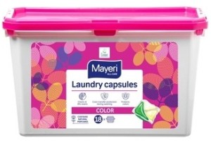 Kapsułki do prania color all-care 3w1 18szt MAYERI