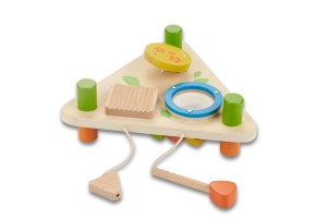 Drewniany zestaw muzyczny od 24m-ca (22.5x25x9cm) fsc EVEREARTH