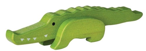 Bambusowy aligator od 24m-ca (9x3.5x4cm) EVEREARTH
