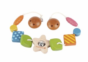 Drewniana zawieszka do wózka gwiazdka (56cm) fsc EVEREARTH