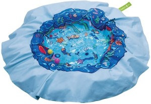 Baseno-kocyk na plażę, dwustronny od 36m-ca (180x180cm) EVEREARTH