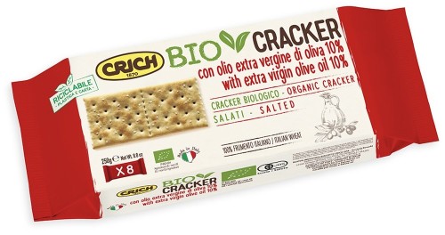 Krakersy z oliwą z oliwek BIO 250 g CRICH