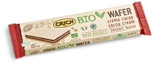 Wafelki z kremem kakaowym BIO 125 g CRICH