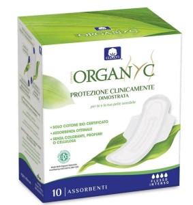 Podpaski sanitarne na noc 10szt BIO ORGAN(Y)C