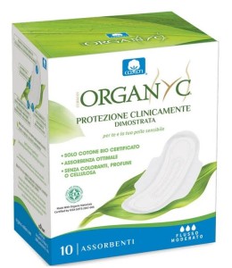 Podpaski sanitarne na dzień 10szt BIO ORGAN(Y)C