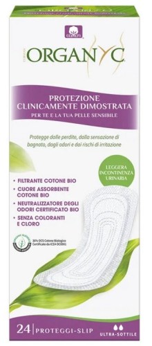 Wkładki urologiczne w stanach nietrzymania moczu 24szt BIO ORGAN(Y)C