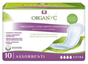 Podpaski urologiczne w stanach nietrzymania moczu, extra 10szt BIO ORGAN(Y)C