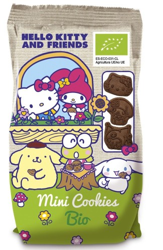 Mini ciastka kakaowe dla dzieci Hello Kitty BIO 100 g ŚWINKA PEPPA