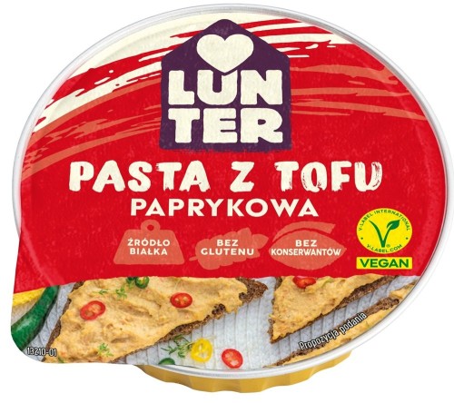 Pasta z tofu paprykowa z chili 75 g LUNTER