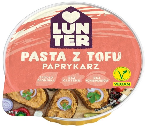 Pasta z tofu paprykarz 75 g LUNTER
