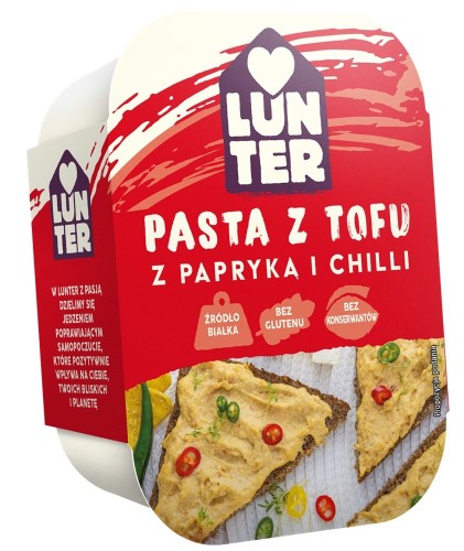Pasta z tofu z papryką i chilli 150g LUNTER