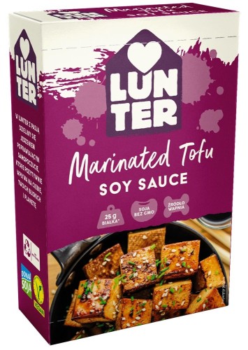 Tofu marynowane w sosie sojowym 180g LUNTER