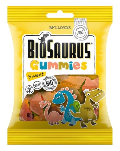 Żelki słodkie BEZGL. BIO 80 g