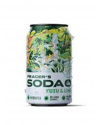 Napój SODA yuzu & lime B/C 330ml PRAGER'S