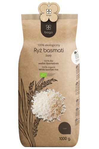 Ryż basmati BIO 1 kg BIOGO