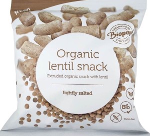 CHRUPKI Z SOCZEWICY DELIKATNIE SOLONE BIO 60 g - BIOPONT DATA: 05.2026