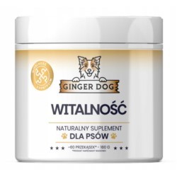 Ginger Dog Witalność suplement dla psów 180 g DATA: 05.2026