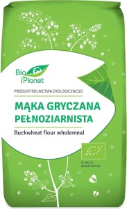 MĄKA GRYCZANA PEŁNOZIARNISTA BIO 500 g - BIO PLANET DATA: 05.2026
