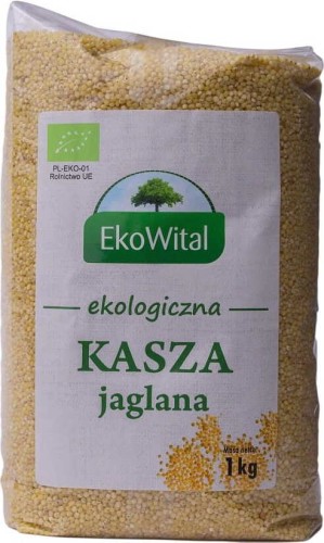 Kasza jaglana BIO 1 kg EkoWital DATA: 05.2026