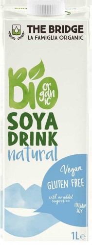 Napój sojowy naturalny bez glutenu 1l EKO The Bridge DATA: 05.2026