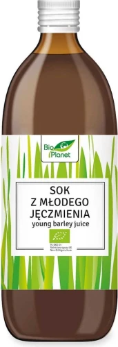 SOK Z MŁODEGO JĘCZMIENIA BIO 500 ml - BIO PLANET DATA: 09-2026