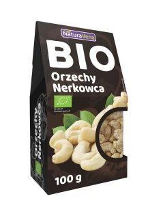 ORZECHY NERKOWCA BIO 100 g - NATURAVENA DATA: 09-2026