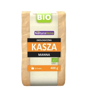 KASZA MANNA BIO 400 g - NATURAVENA DATA: 09-2026