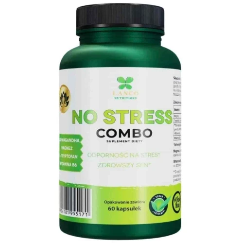 Lanco Nutritions No Stress Combo 60 kapsułek DATA: 09-2026