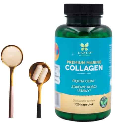 Lanco Nutritions Premium Marine Collagen 120 kapsułek DATA: 09-2026