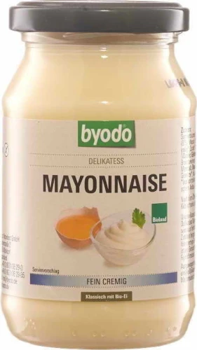 Majonez 80% tłuszczu bez glutenu BIO 250 ml Byodo DATA: 10-2026