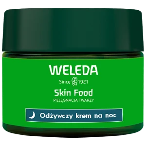 KREM DO TWARZY ODŻYWCZY NA NOC ECO 40 ml - WELEDA (SKIN FOOD) DATA: 10-2026