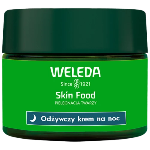 KREM DO TWARZY ODŻYWCZY NA NOC ECO 40 ml - WELEDA (SKIN FOOD) DATA: 10-2026
