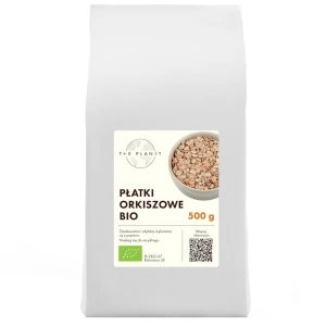 PŁATKI ORKISZOWE BIO 500 g - THE PLANET DATA: 09-2026
