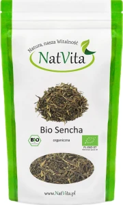 Zielona herbata Sencha BIO 100g NatVita DATA: 09-2026