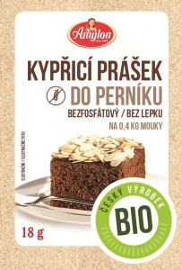 Proszek do pieczenia z przyprawą do piernika bezglutenowy BIO 18 g - Amylon DATA: 09-2026