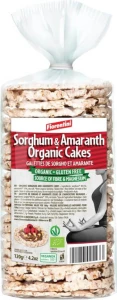 WAFLE Z SORGO I AMARANTUSA BEZGLUTENOWE BIO 120 g - FIORENTINI DATA: 11-2026