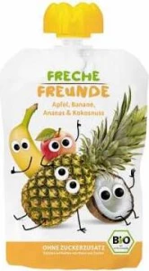 Mus do wyciskania dla dzieci banan, ananas, kokos 100g EKO Erdbar DATA: 11-2026