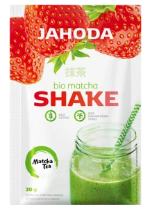SHAKE W PROSZKU Z MATCHĄ I TRUSKAWKAMI BEZGLUTENOWY BIO 30 g - AMYLON DATA: 11-2026