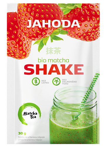SHAKE W PROSZKU Z MATCHĄ I TRUSKAWKAMI BEZGLUTENOWY BIO 30 g - AMYLON DATA: 11-2026